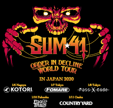 KYODOWEST's tweet photo. 【SUM41】
＼当日券販売のお知らせ／
日本公演も残り２公演❗️本日1/10(金) Zepp Fukuoka公演では当日券を販売いたします‼️

▼当日券販売▼
🎟1Fスタンディング ￥8,500（1Drink別/現金支払のみ）
⏰17:00〜
🎪Zepp Fukuoka 会場正面 当日券売場

#SUM41 
#EGGBRAIN
#ZeppFukuoka
#福岡 https://t.co/m2wBUGF4yk