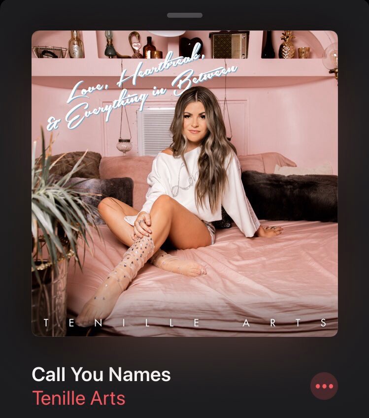 TenilleNation's tweet photo. Next Up: Call You Names ✨The first time I heard this song I lost it. My Mom is my best friend, my everything. First time I played it for her she cried too - Becca 💕 @TenilleArts #CallYouNames https://t.co/gWckcD6n56