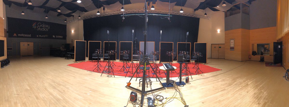 Today we’re recording the ensemble for Daens the Musical!