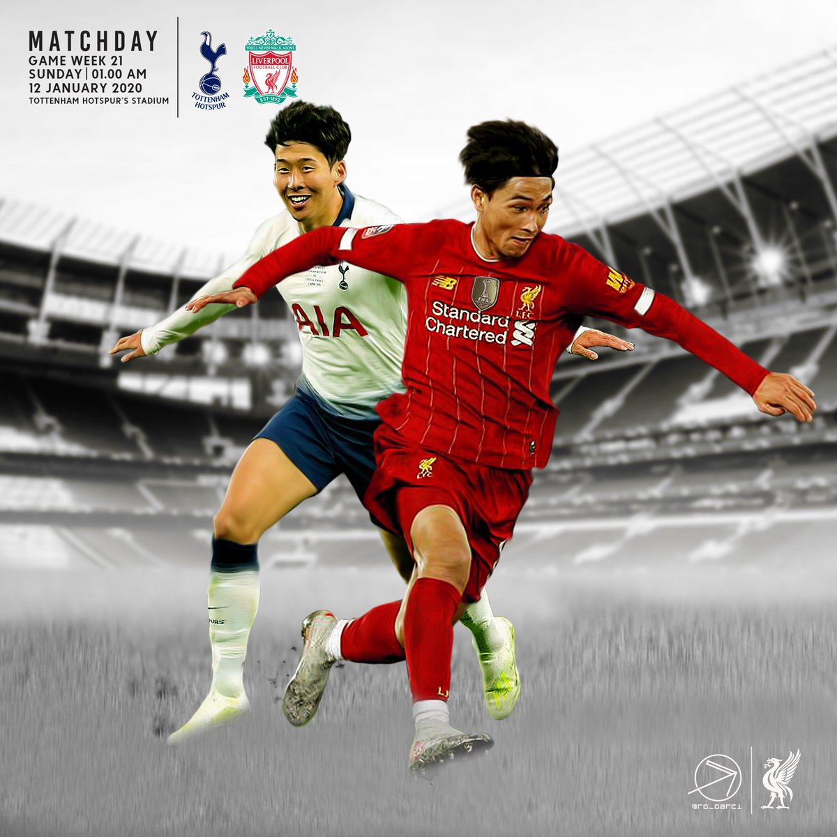 rg_garci's tweet photo. Matchday Program's ๐ฅ
๐ @premierleague GM21
โฝ @spursofficial vs @liverpoolfc
๐
Sunday, Jan 12th
โฐ 01 AM
๐ Tottenham Hotspur's Stadium
โค @takumina0116 @hm_sin7
.
#Matchday #LFC #TOTLIV #ThisMeansMore #weareliverpool #lfcmatchdayimage #mymatchdayimage #ynwa #cianjurnesia https://t.co/S8GDtESIcI