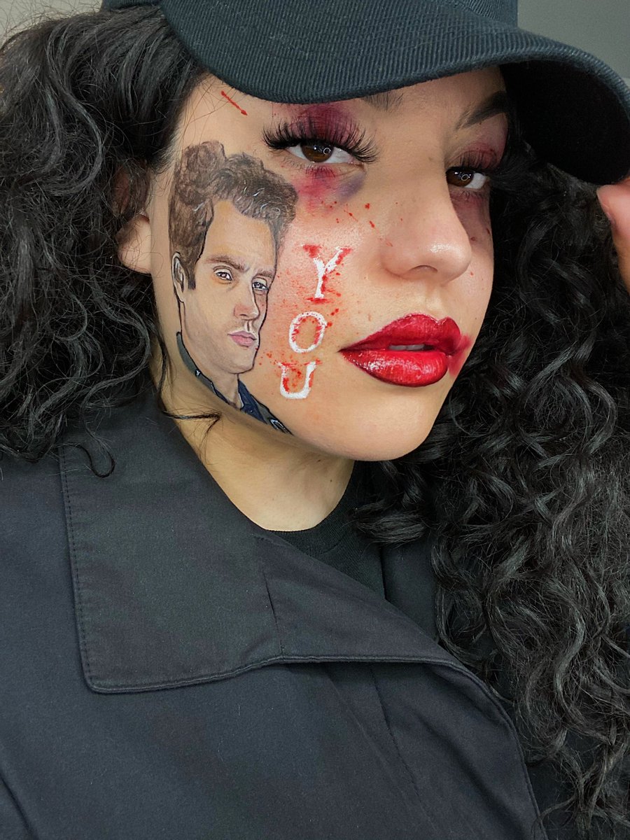 4balissa's tweet photo. YOU 🔪🩸🧢 I came back like joe Goldberg 😈 details on IG: 4balissa https://t.co/1SGHrha5ku