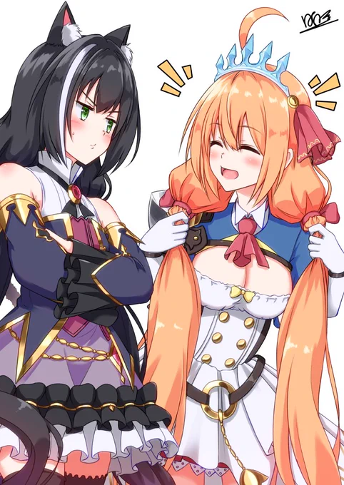 髪型おそろ 