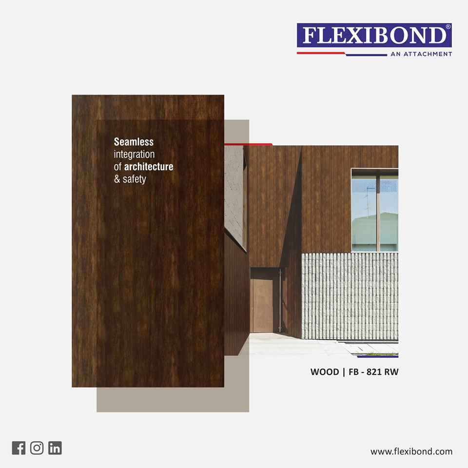 flexibond's tweet photo. Seamless integration of architecture &amp; safety.

#acp #wood #waterproof #pcm #fr #protect #fireresistant #wpcdoorframes #Inspiration #flexibondindia #acppanel #flexibondpanel #Gujarat #AnAttachment #aluminumcompositepanel #PVCfoamboard #WPCdoors #Acrylicsolidsurface #MakeInIndia https://t.co/i7IbuZGB7q
