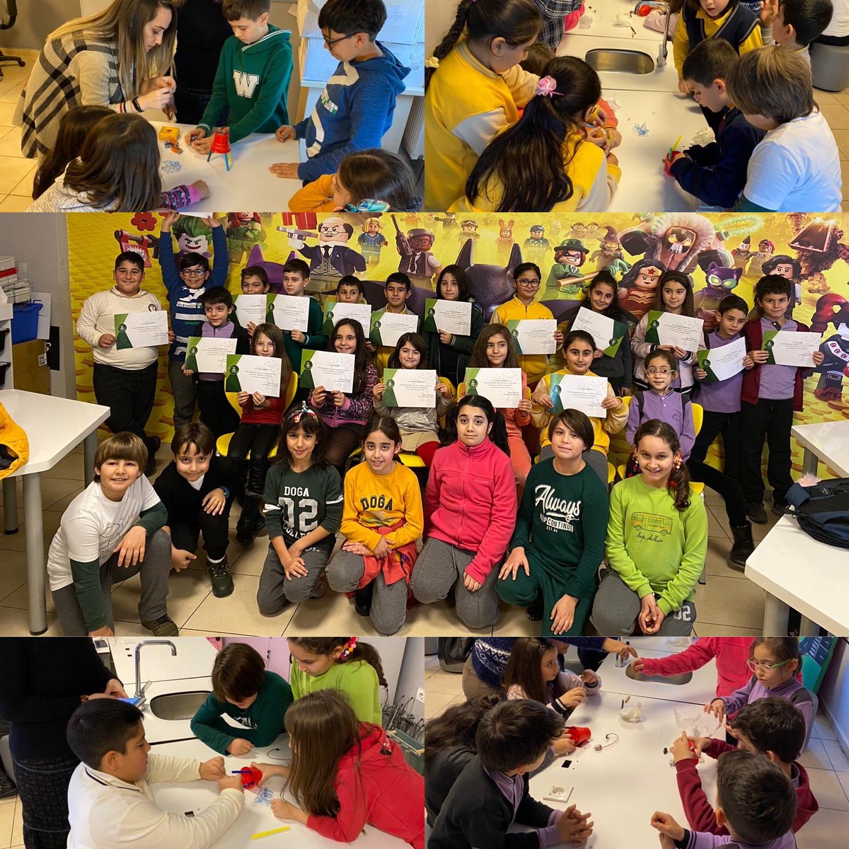 18 Nisan’da ev sahipliği yapacağımız First LEGO League Jr. Mersin Yenişehir Fuarına katılacak olan takımlardan Pirireis İlkokulu, Barbaros İlkokulu ve Aydınlıkevler İlkokulu takımlarını okulumuzda ağırladık.
#mersindoğakoleji #FIRSTLEGOLeague