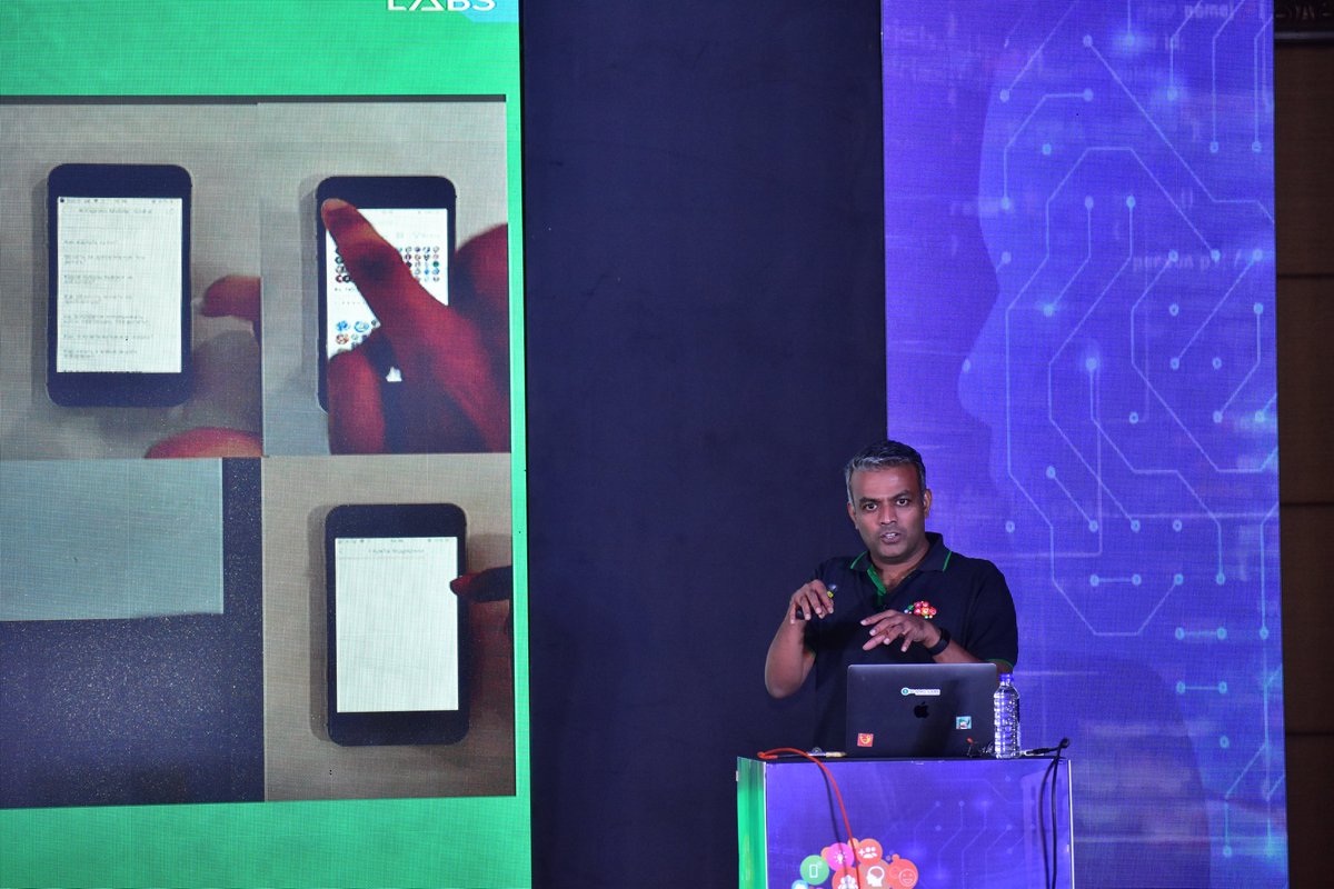 TechBhubaneswar's tweet photo. Snaps of #TechBhubaneswar inspired by @mindfires  3rd #FuturisticTechnology speaker @kumrr - Kumar Rangarajan, he is Dictator @SlangLabs

He delivered a topic on "Let’s Get Bharath Talking – Building Voice Augmented eXperiences inside apps"
#Mindfire #TechEvent #TechConference https://t.co/74aexhVZmt