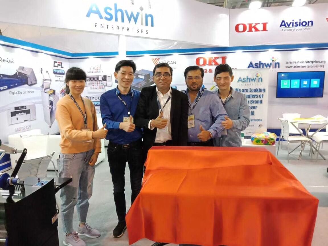 vulcan_ma's tweet image. Vulcan in India.#Vulcantec #Flatbedcutter  #digitalcutter  Thanks,Soon we&apos;ll meet you in Germany