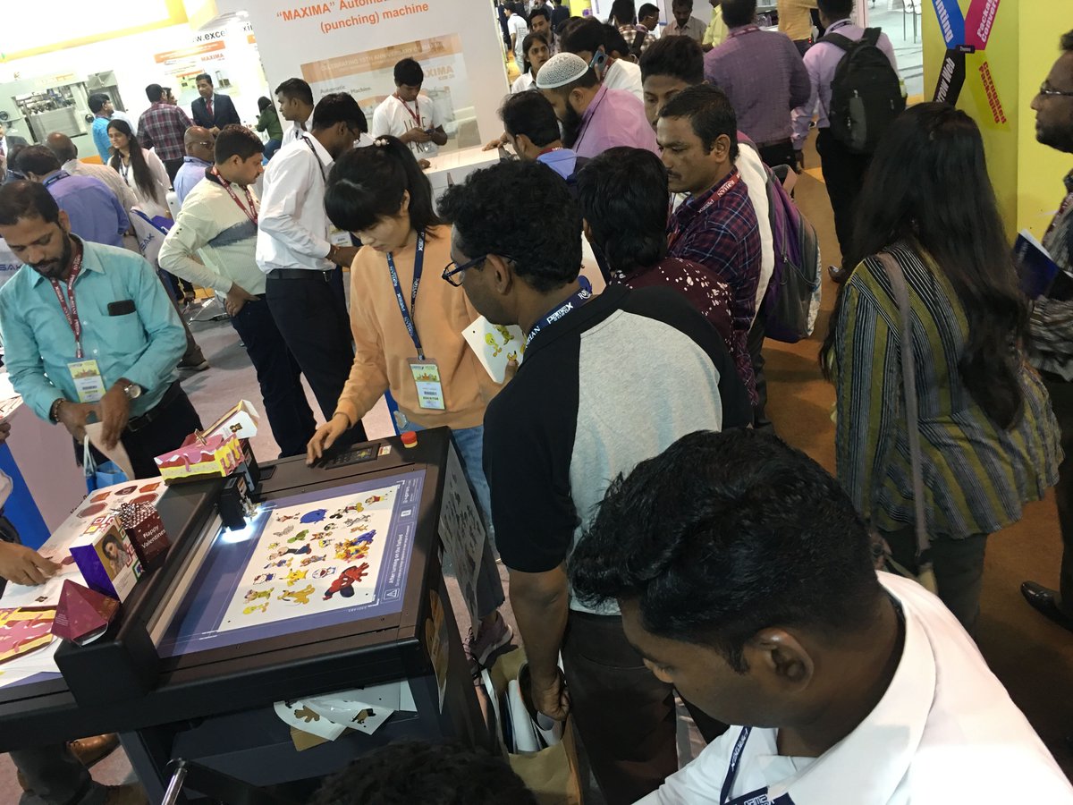 vulcan_ma's tweet image. Vulcan in India.#Vulcantec #Flatbedcutter  #digitalcutter  Thanks,Soon we&apos;ll meet you in Germany