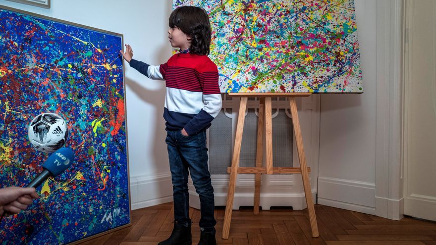 El "mini Picasso" alemán agita el mundo del arte con sólo 7 años buff.ly/2T9YcI8