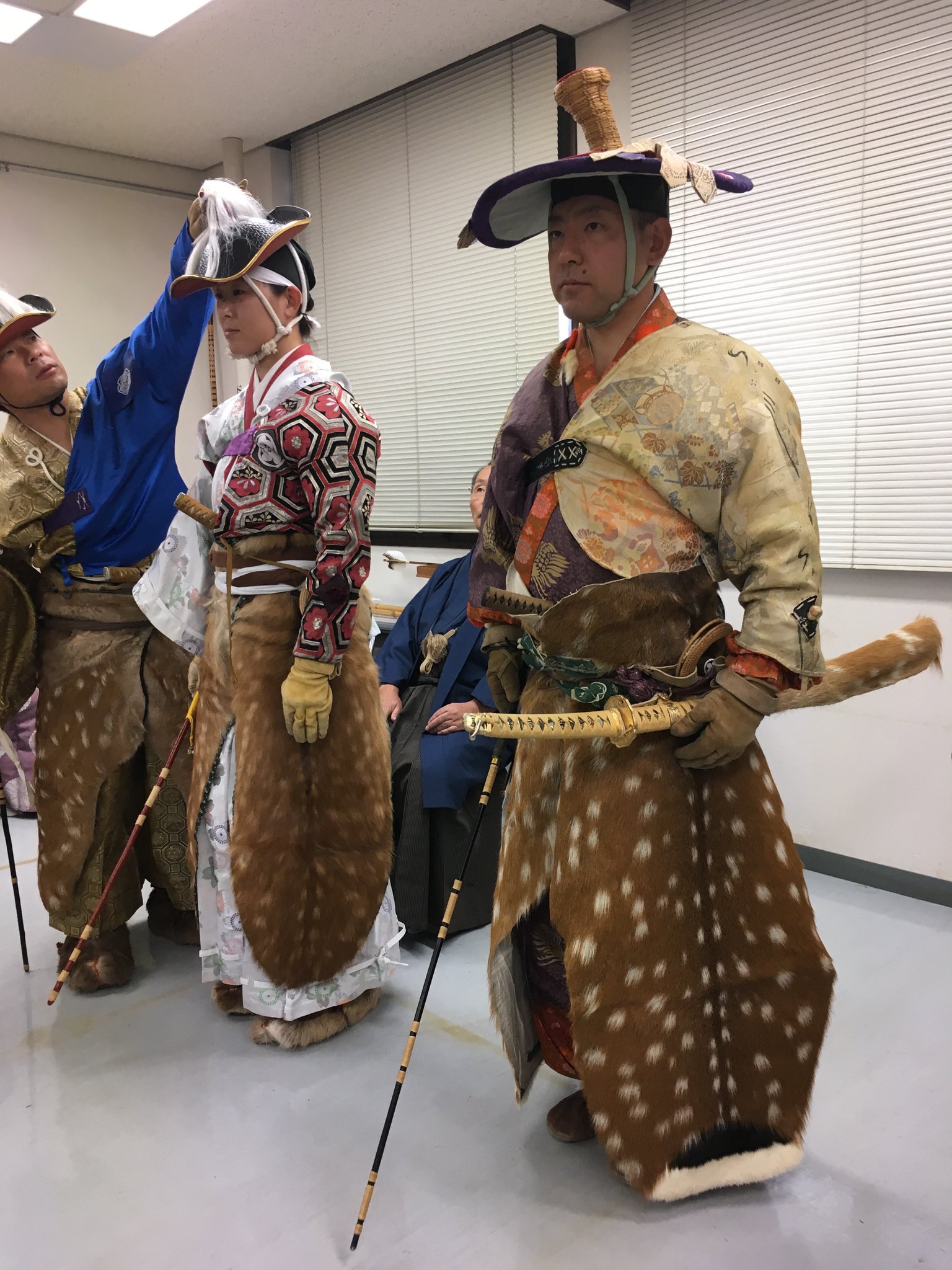 騎射笠 流鏑馬 受注生産 お届けまで約1年】遂に復刻！原型を忠実に柾割の竹ヒゴ