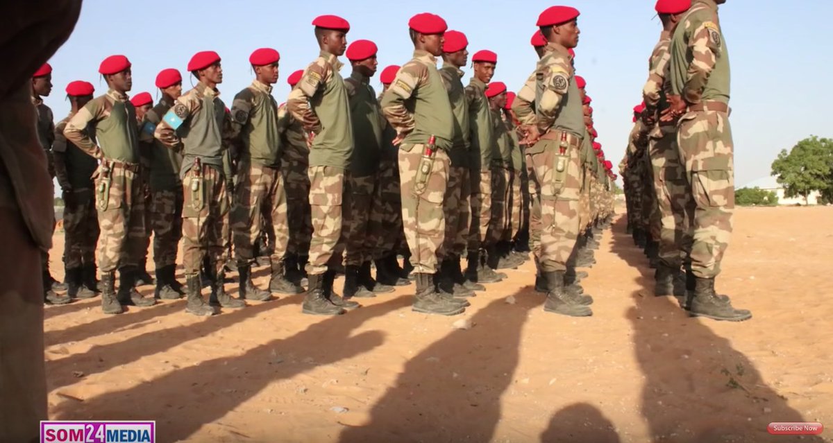 not sure what unit they are officially but i think i can translate the somali word Kumaandooska. Also looks like they have some sort of issued combat knife