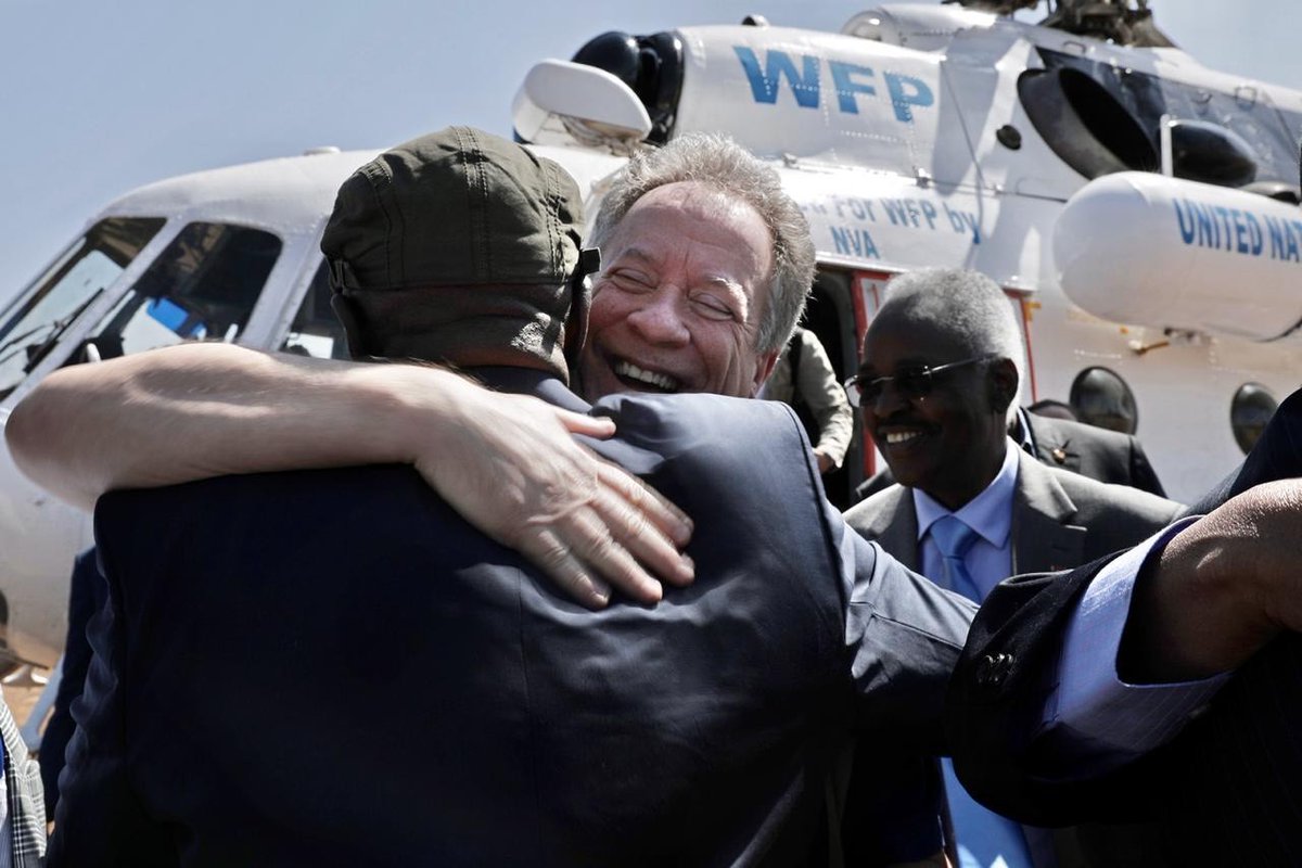 Anne_Poulsen's tweet image. History in the making: @WFPChief in #Kauda, Nuba Mountains, w/ @SudanPMHamdok - first visit in more than 9 years &amp;amp; received by SPLM-N leader Abdulaziz Al-Hilu, along w/donors and @UN teams. A milestone for humanitarian access in South Kordofan region. 
👇
wfp.org/news/wfp-execu…