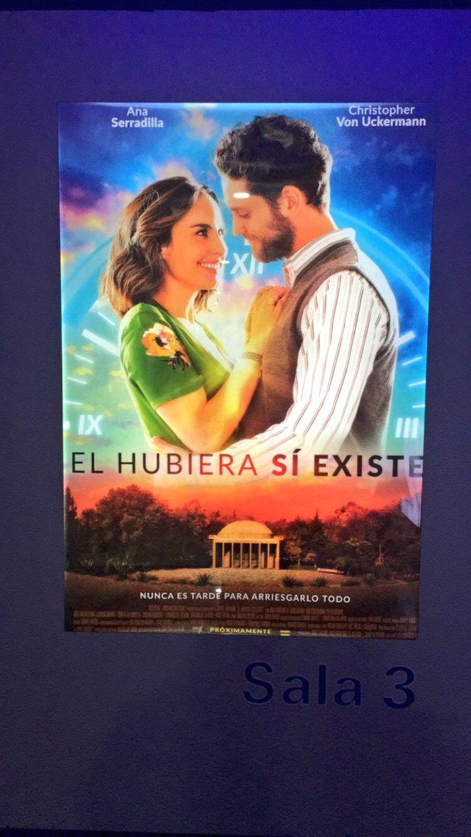 maricelamn's tweet photo. Hace rato que no me asomaba por acá (Twitter) hoy lo hago para recomendar muchísimo  @elhubieramx con la bellísima @LA_SERRADILLA y el guapo @christopheruck ¡Me encantó la película! No se la pueden perder. #YoMeQueriaLlevarElCartel 🙆🏻😜 https://t.co/hqMirZWpCU