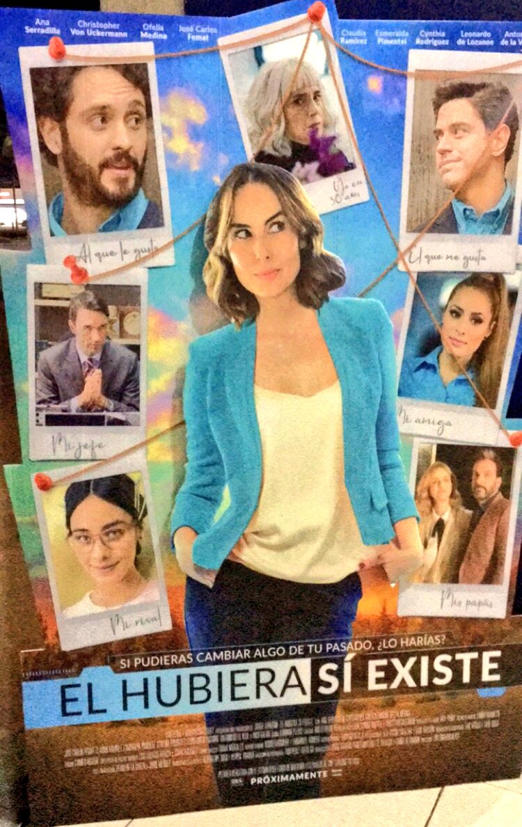 maricelamn's tweet photo. Hace rato que no me asomaba por acá (Twitter) hoy lo hago para recomendar muchísimo  @elhubieramx con la bellísima @LA_SERRADILLA y el guapo @christopheruck ¡Me encantó la película! No se la pueden perder. #YoMeQueriaLlevarElCartel 🙆🏻😜 https://t.co/hqMirZWpCU