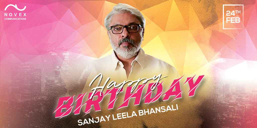 Happy Birthday to the Ace director of bollywood - Sanjay Leela Bhansali   