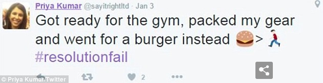 jdandroisin's tweet image. Today (January 10th) is the day when most New Year’s Resolutions are broken. 

Whats your #ResolutionFail??