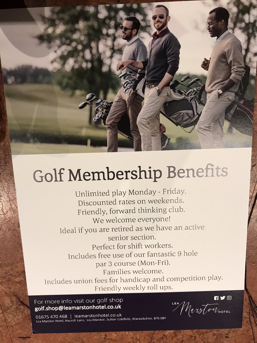 What a great deal ring Darren in the golf shop on 01675 470707 for more info <a href="/leamarstonhotel/">Lea Marston Hotel</a> <a href="/MidlandsGolfer/">Midlands Golfer</a> <a href="/RobDaviesgolf/">Rob Davies</a> <a href="/redditchhotel/">Abbey Hotel Golf Spa</a>