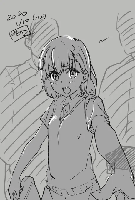 R18注意
「御坂美琴が快楽に屈して両手で手コキしながら二穴責め」
お題箱→(https://t.co/SNrztndtUy)より

#1日1絵  #odaibako #御坂美琴 