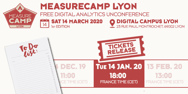 MeasureCampLYON's tweet photo. 🇫🇷Au sujet de ta TODO list de la semaine pro
Pour le mardi ✏️, les tickets du #measurecamplyon seront disponibles à 18h...

🇬🇧About your todo list of next week
For Tuesday ✏️, #measurecamplyon tickets will be available at 6pm France Time (CET)...

https://t.co/iTu7i3h5qr https://t.co/fZZgg9aVSo