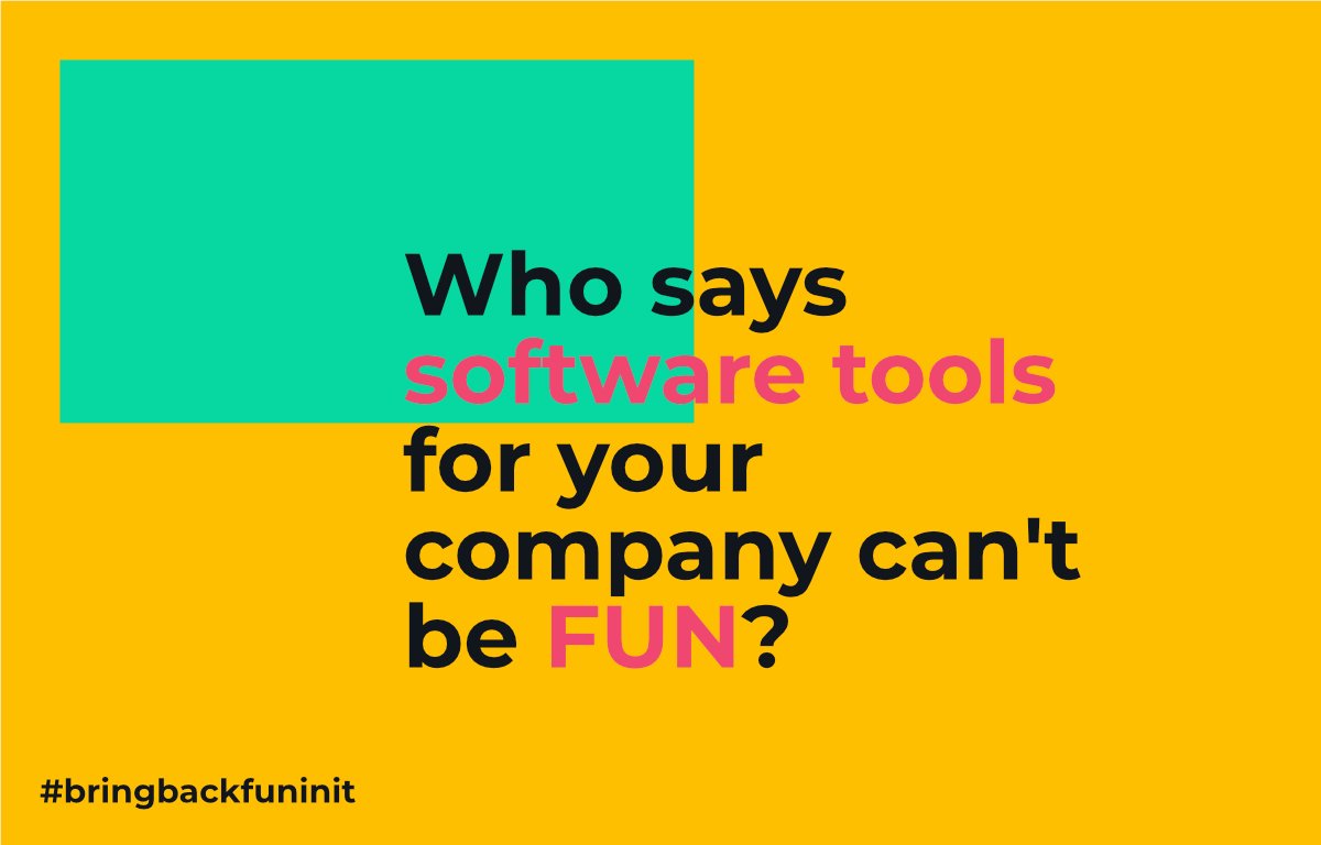 JoinedDigital's tweet photo. You are hooked to the tools on your smartphone... Shouldn't tools at work be as much fun to use?
https://t.co/ng5vyktB0c #bringbackthefuninit https://t.co/MWlKZZWuG7