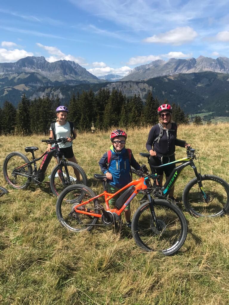 Beautiful #Megeveinthesummer Join us! #mountainbikingfun.