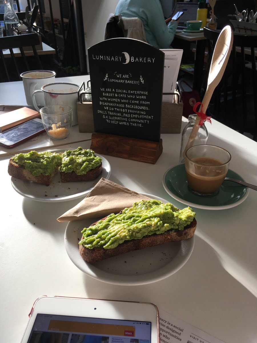 TeamSussex's tweet image. Came to #LuminaryBakery at 47 Chalk Farm Road, Camden. The avocado toast is highly recommended! #WeLoveYouHarry #WeLoveYouMeghan #WeStandWithTheSussexes