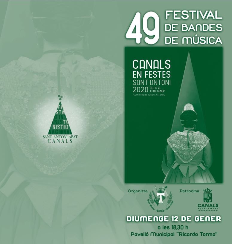umsc_canals's tweet photo. Ja tenim ahi les nostres festes 👏🏽 🌲 🐷 🎉 

El proper diumenge dia 12 de Gener organitzarem el 49 Festival de bandes de Sant Antoni. Enguany, com a banda convidada, tenim a una de les bandes amb més arrel de la Costera, la S.M. de la Llosa de Ranes.

Vos esperem! Vítol! https://t.co/tBwss4GO8T