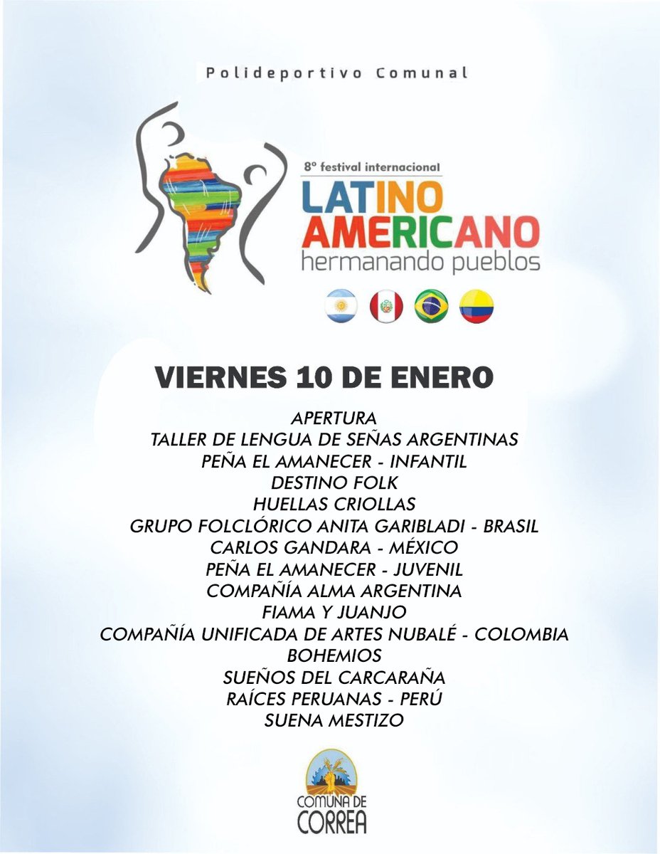 ¡¡ ESTA NOCHE !!

LOS ESPERAMOS A TODOS EN EL POLIDEPORTIVO COMUNAL DESDE LAS 20:30HS.