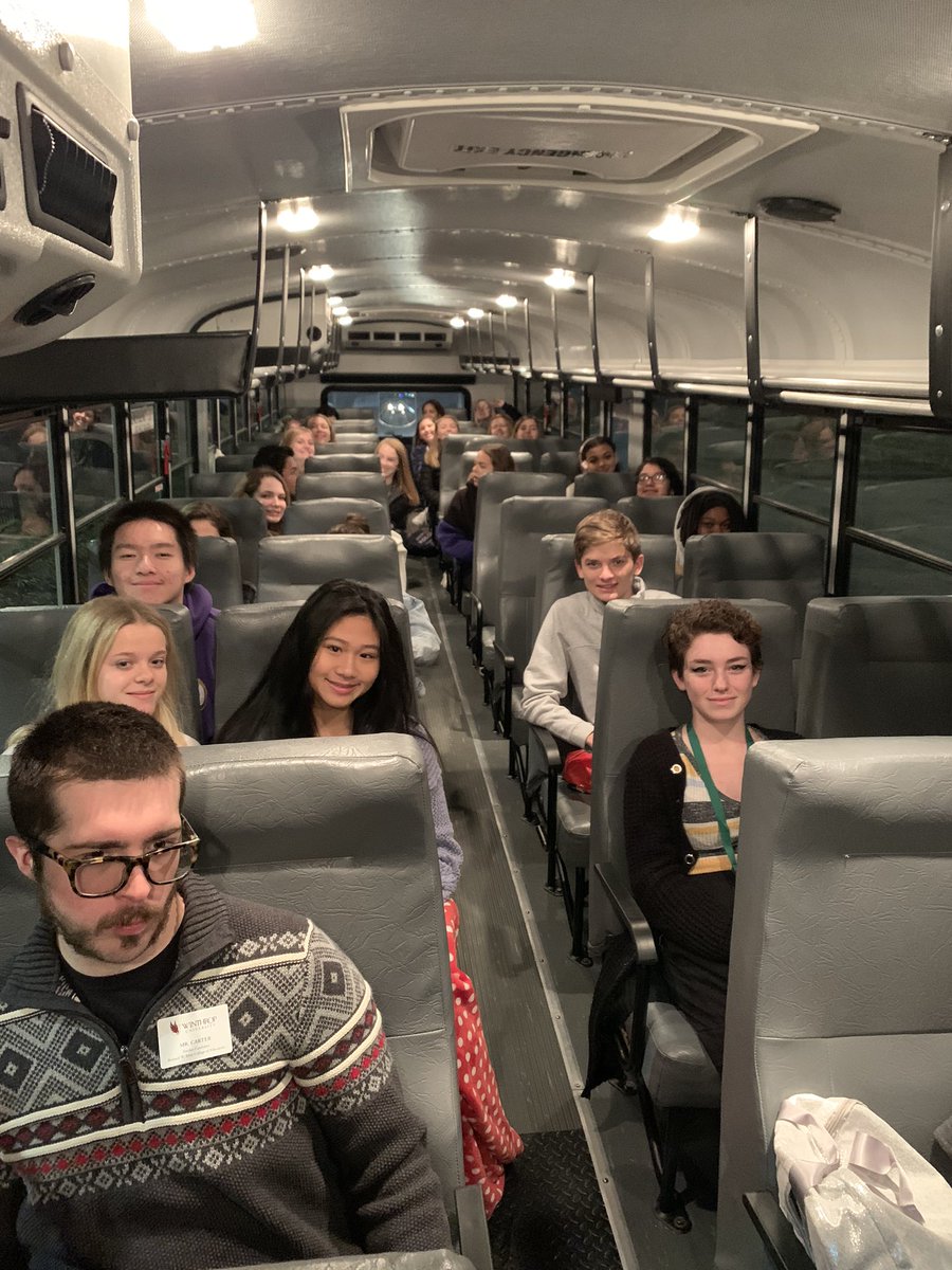 NHSWLD's tweet photo. IB Spanish, AP Art &amp; AP Spanish on our way to see the Frida Kahlo &amp; Diego Rivera exhibit in the N. C. Museum of Art in Raleigh. #upat dawn#AP &amp; IB students rock https://t.co/k07kPKP1kk