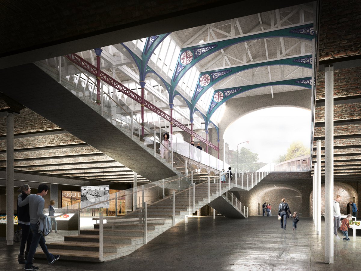 A series of images we produced with the lovely 
<a href="/periscope_uk/">Periscope</a>
 for their recent Smithfield Market Competition 
<a href="/ArchitectsJrnal/">Architects’ Journal</a>
 #architecturalvisualisation #architecturalviz #archviz #architecture #London #londonarchitecture