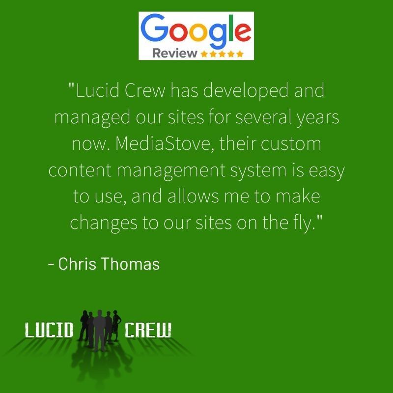lucidcrew's tweet image. Nothing beats a great review from a client! Lucid Crew knows how important it is to get the job done right. We appreciate, Chris, it was truly our honor! buff.ly/2LgMNBj #austinwebdesigner #webdesignaustin #austinwebdesignfirms