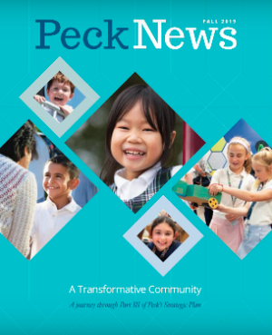 thepeckschool's tweet photo. The fall issue of Peck News is out and we hope you enjoy the final installment in our three-part series updating our progress on the 2015 Strategic Plan. This issue we look at "A Transformative Community." Read more online here: https://t.co/lI7o2CvE8y https://t.co/CSrHXkUWKR