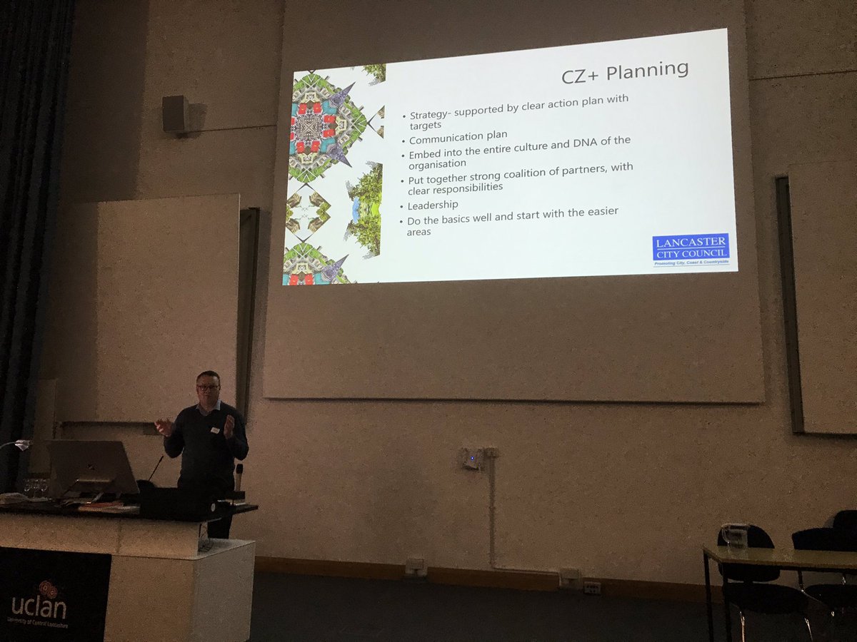 dnaxe's tweet image. Great talk on @LancasterCC Climate Emergency Declaration response &amp;amp; action plan by @MarkCDavies1 at @UCLan Cumbria &amp;amp; Lancashire #ClimateEmergency collaborative conference.