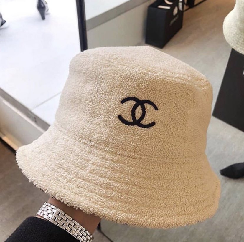 Chanel Bucket Hat AA8088 B07871 10800, Beige, L