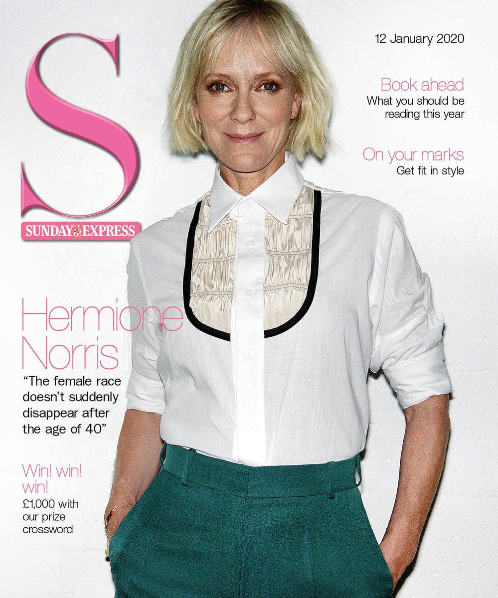 MagsH64's tweet photo. In Sunday’s @SMagazineUK lovely interviews with our cover star #HermioneNorris #ColdFeet plus @MandipGill @bbcdoctorwho #doctorwho and @alistairpetrie @sexeducation https://t.co/zTVJnKhXxd
