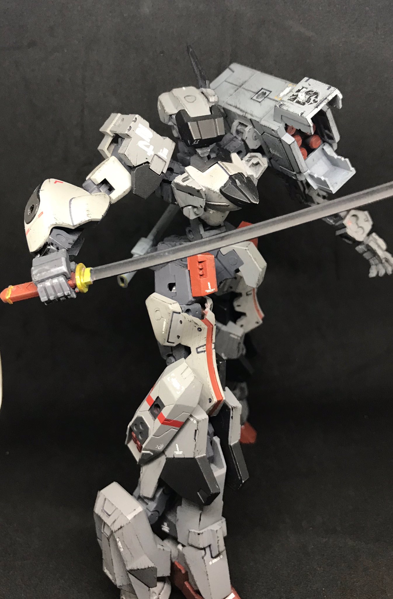 よこ フレームアームズ Efa 00rb レガトゥリア リローデッド 完成しました 大破 破棄されたfaを応急処置的に修理した機体になります