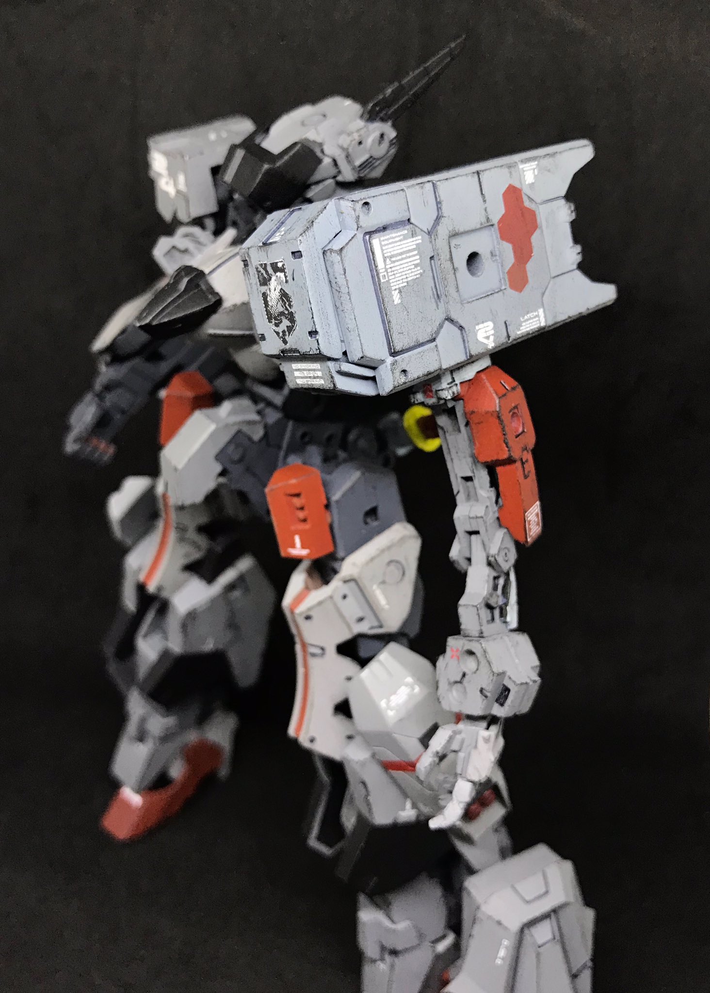 よこ フレームアームズ Efa 00rb レガトゥリア リローデッド 完成しました 大破 破棄されたfaを応急処置的に修理した機体になります