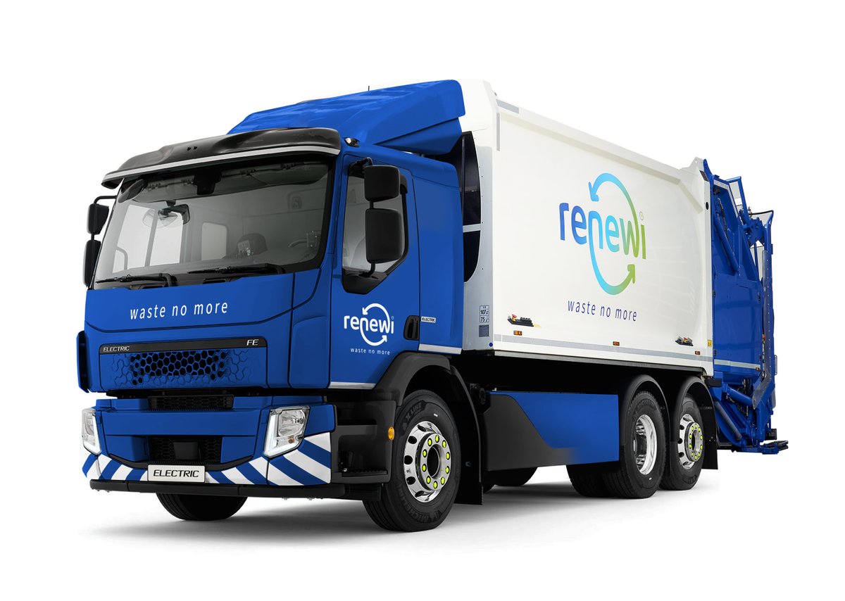 Gisteren een succesvolle persbijeenkomst van <a href="/VolvoTrucksNL/">VolvoTrucksNederland</a> bij #Renewi op locatie. Renewi is wereldwijd het eerste bedrijf dat een in serie geproduceerde elektrische truck van #Volvo in gebruik gaat nemen! 🤩➡️bit.ly/2R2b6VH

#electrictruck #wastenomore #trots