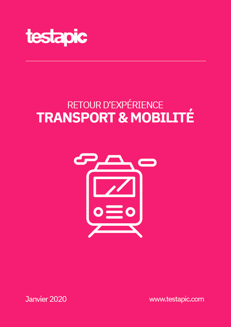 Nouveau livre blanc "Transport &amp; Mobilité" : testapic.com/ressources/liv…
Vous y trouverez : des bonnes pratiques, des enseignements, des extraits de tests utilisateurs. #livreBlanc #UX