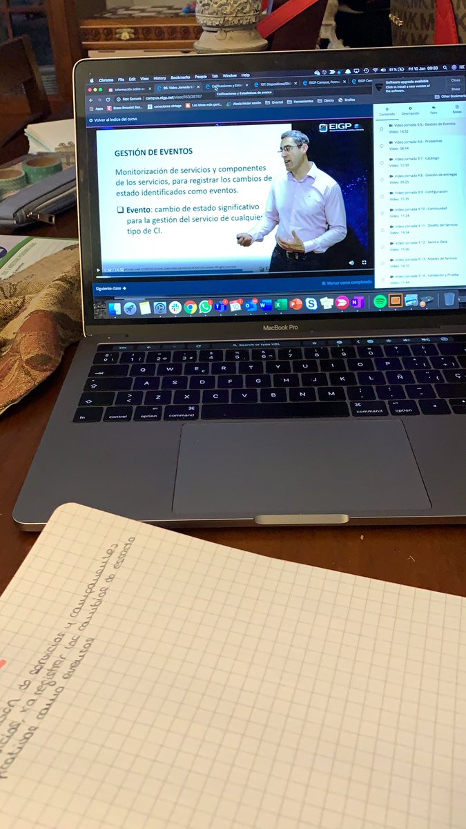 A mis años y estudiando. Renovarse o morir #itil #itilv4 #GirlPower