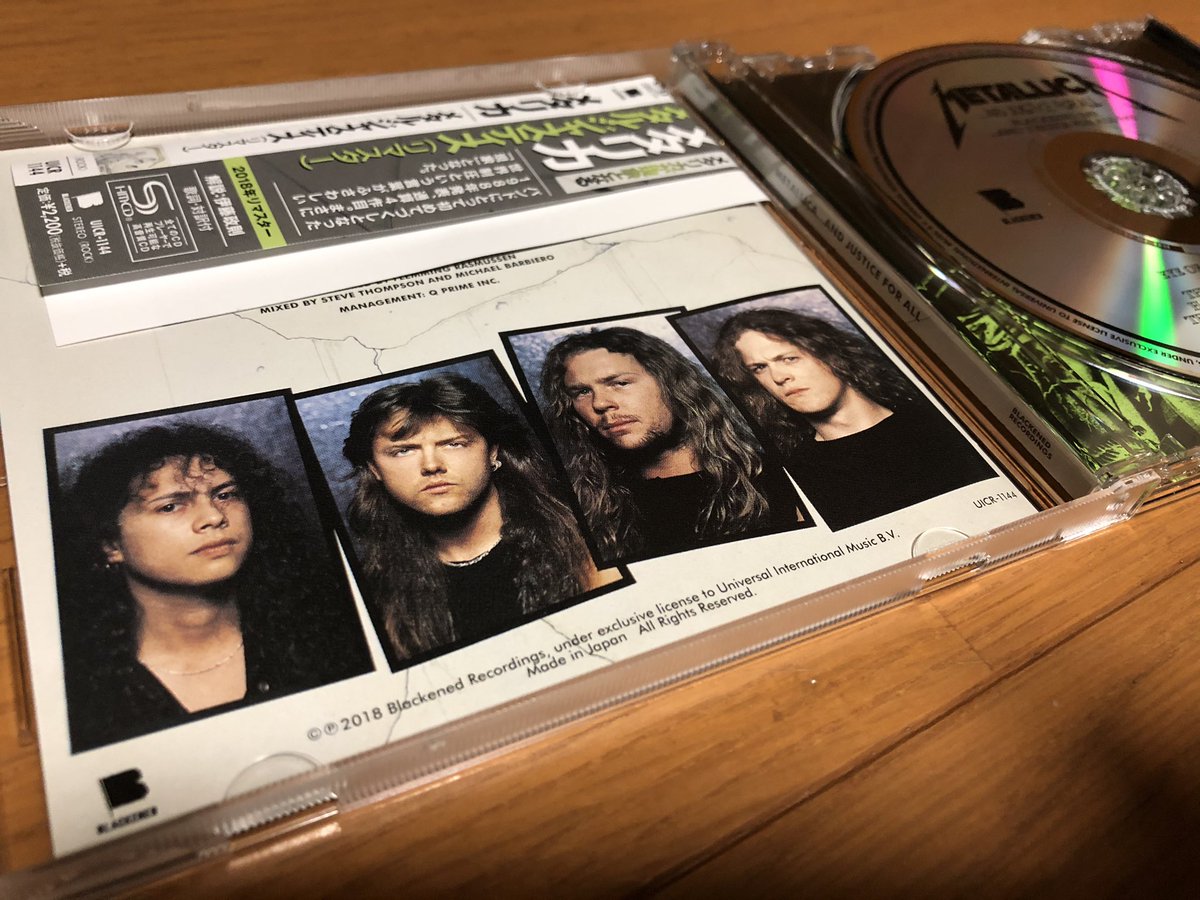 L4DAWuEWOsUXMSi's tweet photo. 寒い日は
メタリカを聴いて熱くなろう🔥
#メタルジャスティス #metallika
oneも良いがやっぱ
dyers eveでしょ
たまらん👍
#メタリカ #ハードロック 
#ヘヴィメタル 
#Hardrouk #rouk 
#dyerseve
Dear mother   Dear father https://t.co/mkuixgnEoP