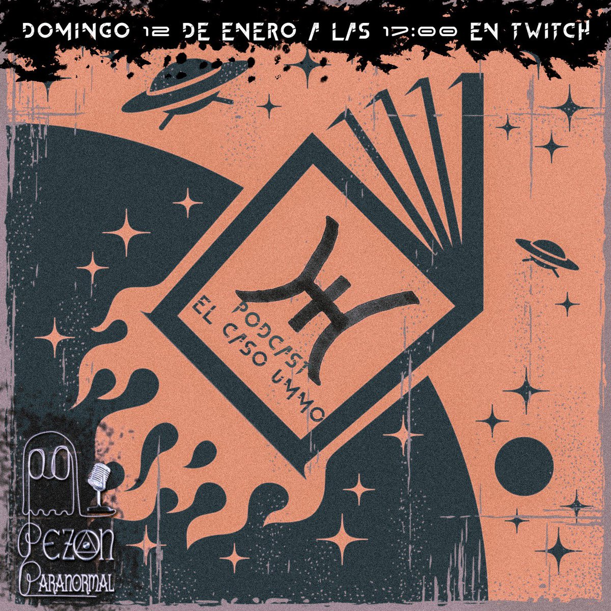Pezonparanormal's tweet photo. Yey! Éste domingo 12 de Enero a las 17:00 hora española, volvemos con otro Podcast en El Pezon Paranormal! ¡El caso Ummo! En TWITCH 👽👽🛸 #ummo #ummita #podcast #podcastenespañol #misterio #experimento #paranormal #charlas https://t.co/BiYsTolope