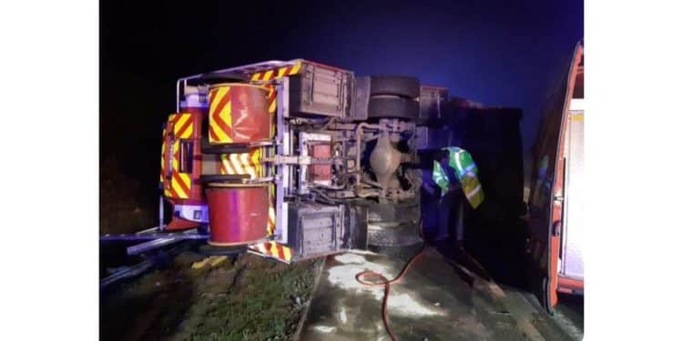 Ain : trois pompiers blessés dans l'accident de leur camion dlvr.it/RMml0G