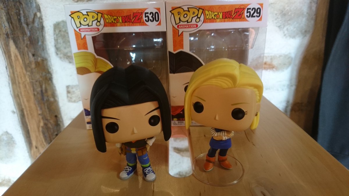 Ze_Butcher_Boy's tweet photo. #FunkoPop 40 &amp; 41
#AndroidC17 👩🏻 #AndroidC18 👩🏼
#DragonBallZ 🐲 https://t.co/F7eM4dcN71