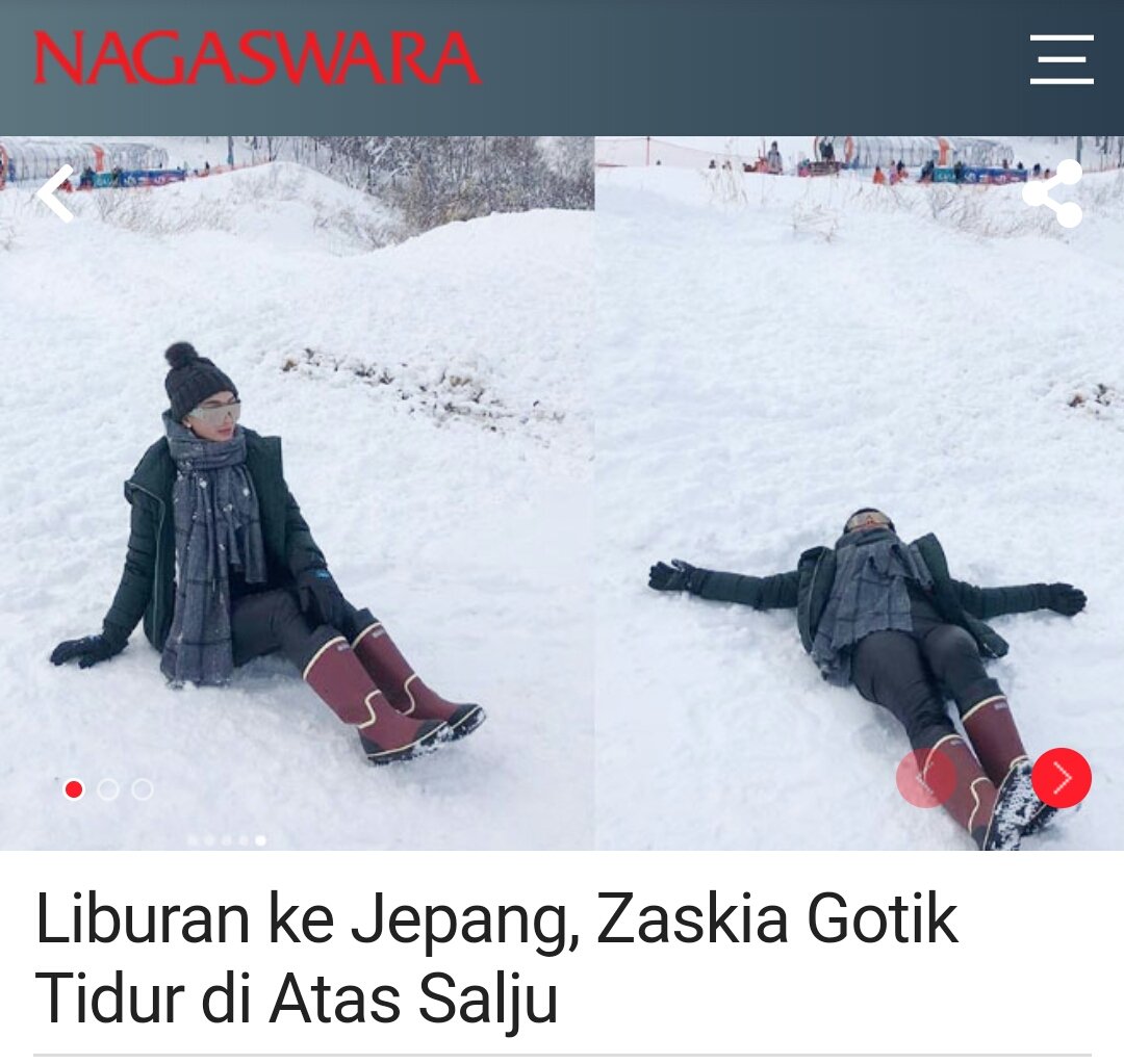NAGASWARA Music (@nagaswara_id) on Twitter photo Liburan ke Jepang, <a href="/Zaskia_Gotix/">Zaskia Nagaswara</a> Tidur di Atas Salju - Berita #Nagaswara nagaswara.co.id/berita/detail/β¦
π₯ <a href="/afifyufril_att/">Afif Yufril</a> <a href="/andreedahlan1/">andreedahlan</a> Liburan ke Jepang, <a href="/Zaskia_Gotix/">Zaskia Nagaswara</a> Tidur di Atas Salju - Berita #Nagaswara nagaswara.co.id/berita/detail/β¦
π₯ <a href="/afifyufril_att/">Afif Yufril</a> <a href="/andreedahlan1/">andreedahlan</a>