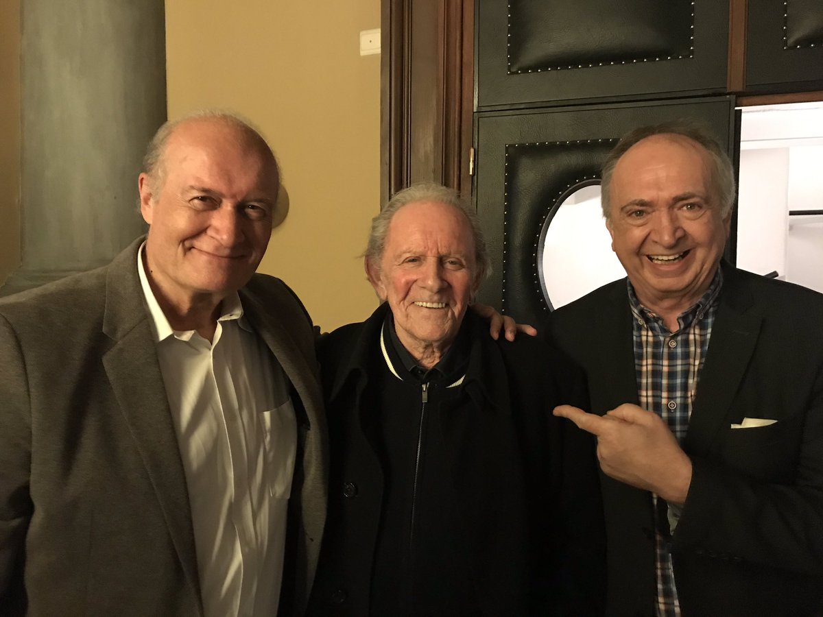 COMEDYSHOWSbe's tweet photo. WHEN LEGENDS MEET! @OeiJacques x #LucVerschueren x #JimmyFrey “zo mooi, zo blond & zo met drie vedetten!” https://t.co/0PQzUkiI6i