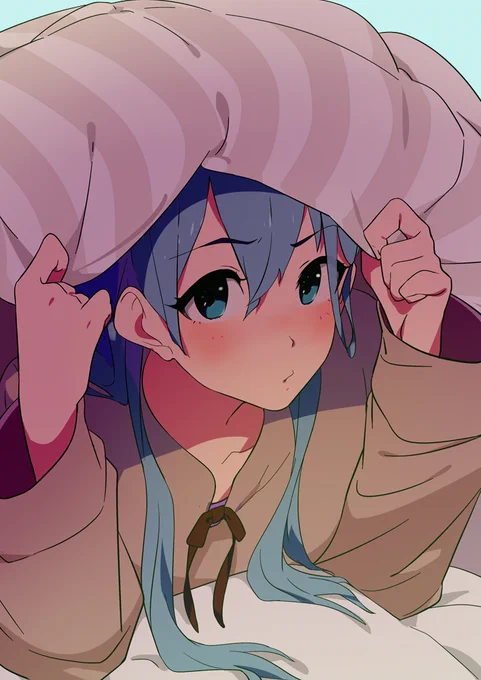 寒いならさっさと布団に入ればいいじゃんの意、鈴谷 