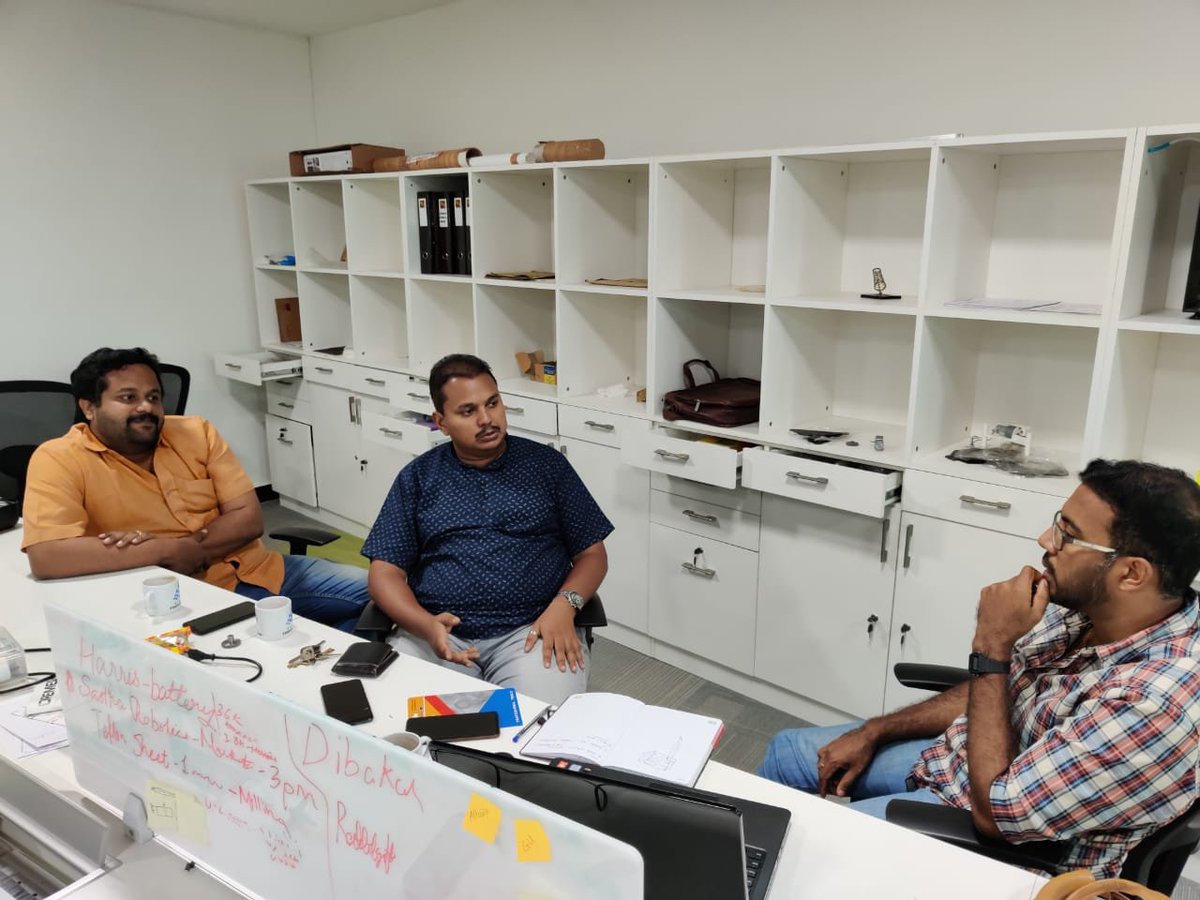 brincvc's tweet photo. *Brinc India* - Pratheesh Prakash @coolpratheesh, a Robotics expert, recently stopped by to mentor the @Nava_Innovation team.
@Roboinventions #StartupIndia #IndianStartup #IndiaTech #Robotics #KSUM #KeralaStartup #MakerVillage #India #Kerala #Kochi #Hardware #IoT https://t.co/HSKFDCFncT