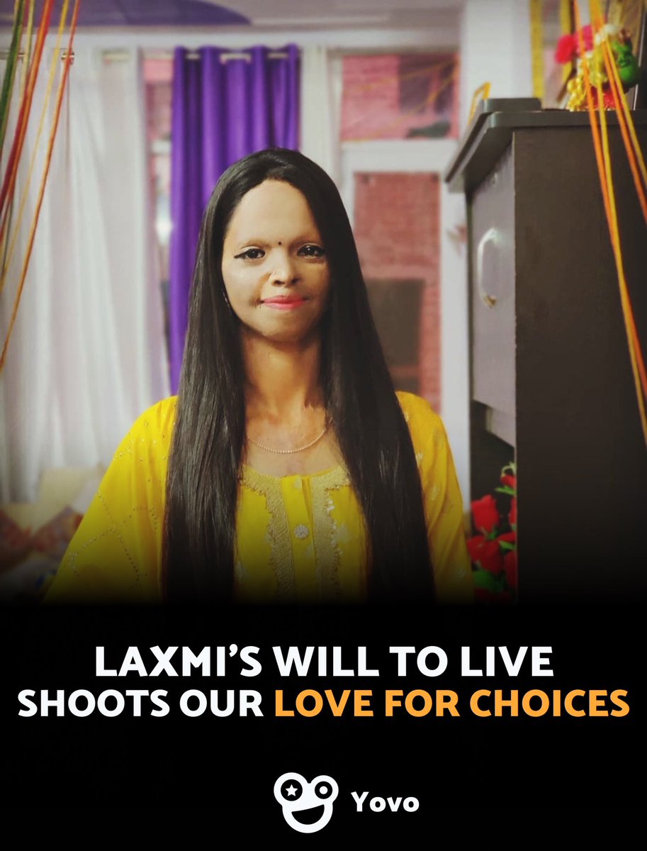 getyovo's tweet photo. Heart breaks and heals, but burns stay forever. We salute Laxmi’s choice to live. @deepikapadukone
#loveforchoices
#yovoit
#PlayYourPower
#Chapaak
#FridayMotivation
#FridayThoughts
#ChapaakReview https://t.co/KBPOGADmjT