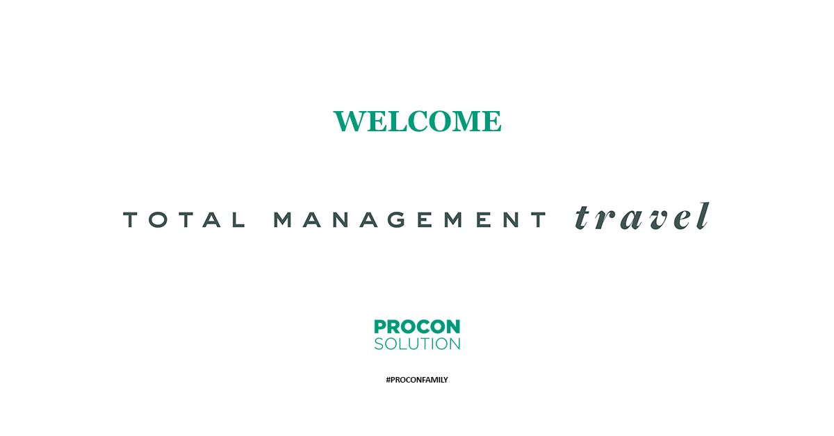SolutionProcon's tweet photo. New client announcement β We are delighted to welcome Total Management Travel
to the Procon family. We cannot wait to introduce our valued clients to an upgraded mid & back office experience with #ProTAS.
#proconfamily #traveltechnology #partnerships #fridayfeeling π https://t.co/o61ObSyfvr