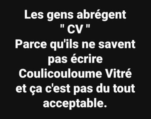 J’ai ri 😅 #CV (vu sur @Facebook)